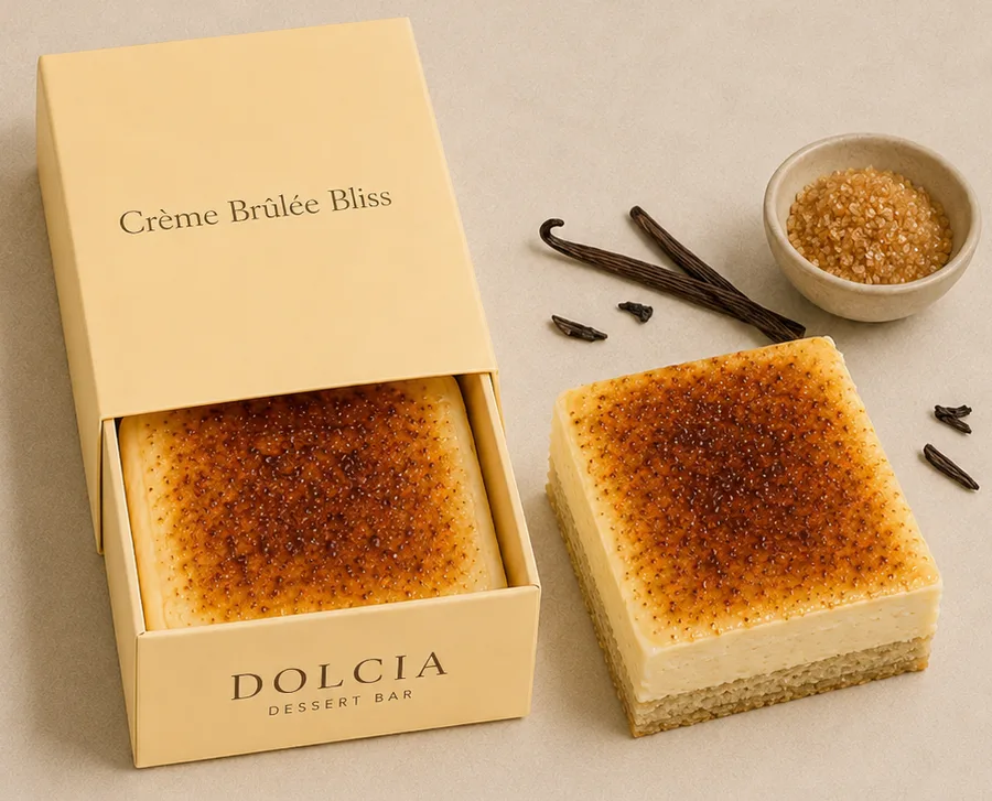 Tiramisu Crème Brûlée Bliss de Maison Dolcia